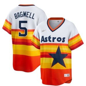 Jeff Bagwell Houston Astros Nike Home Cooperstown Collection Player Jersey
